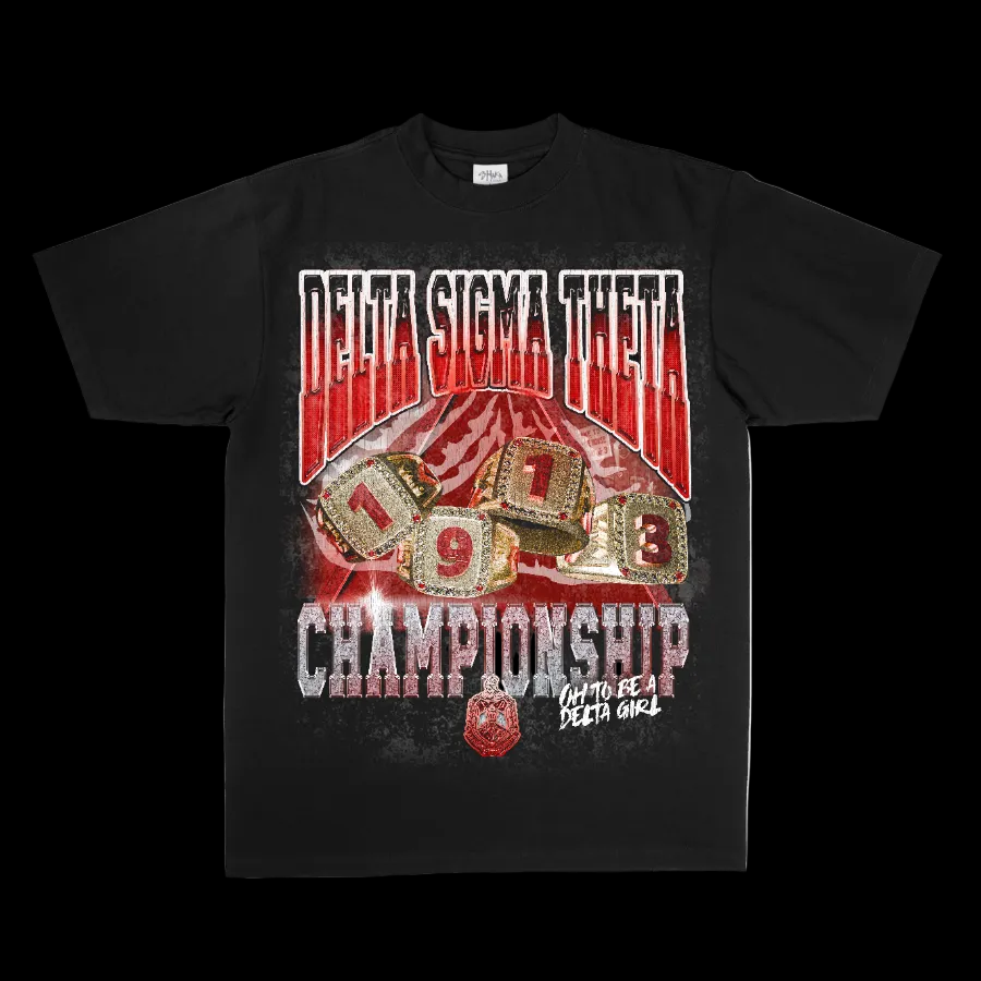 Delta Sigma Theta Championship Heavyweight Tee