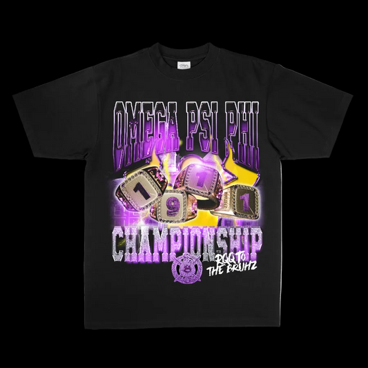 Omega Psi Phi Championship Heavyweight Tee