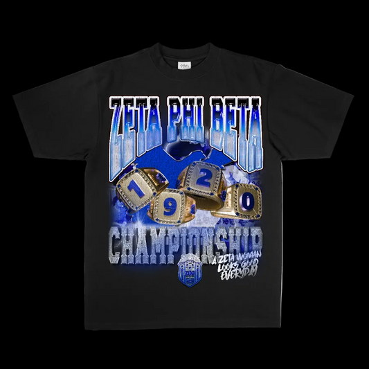 Zeta Phi Beta Championship Heavyweight Tee