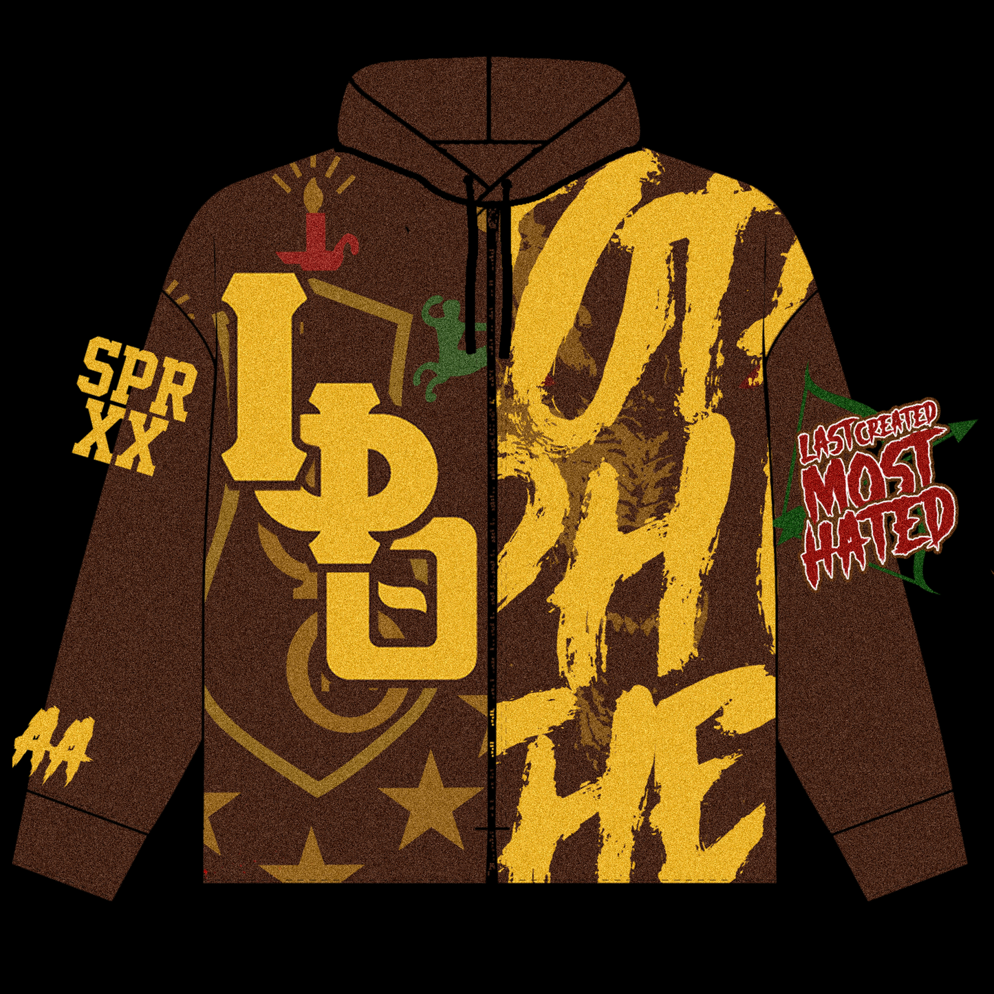 Iota Phi Theta  D4U Brown Tapestry
