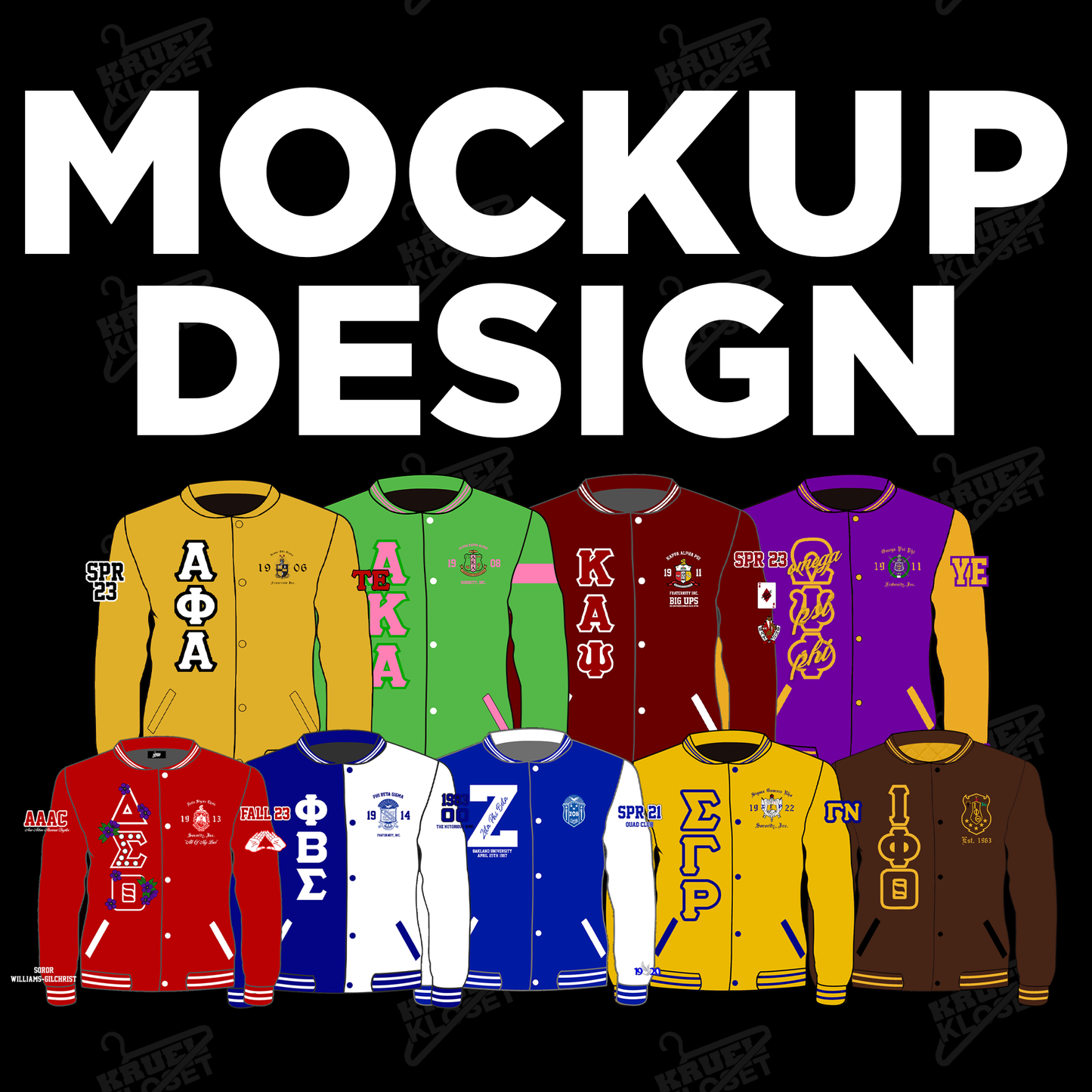 Jacket Mockup Design