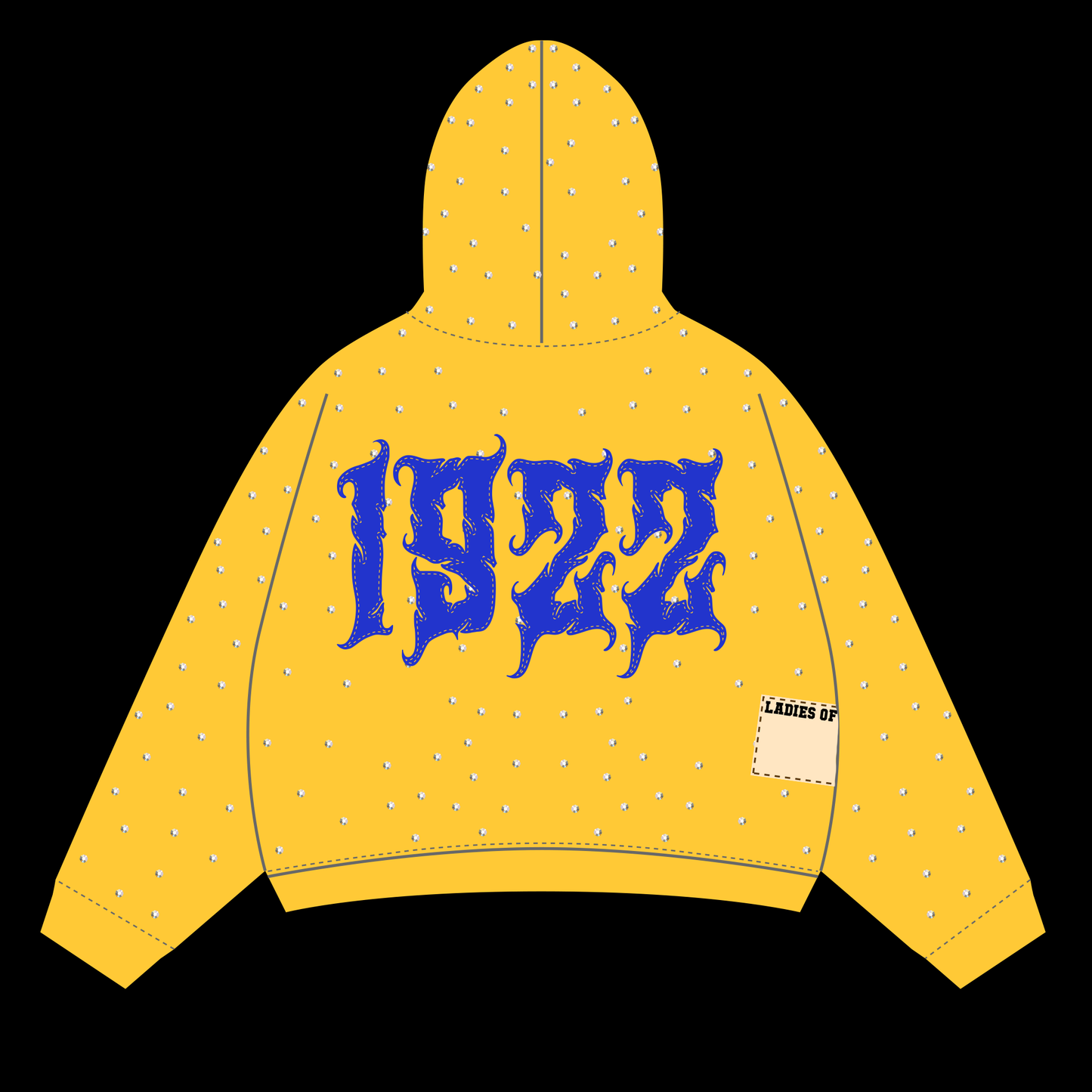 Poodle Diamond Hoodie